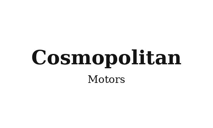 Cosmopolitan Motors logo