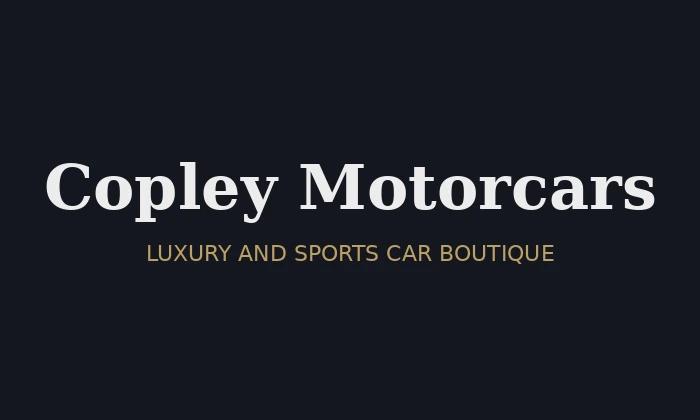 Copley Motorcars logo