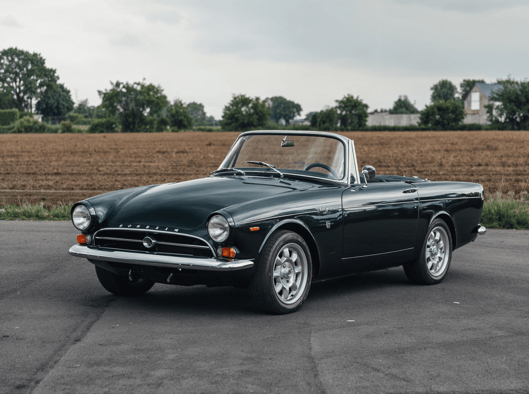 Sunbeam Tiger, a rare British roadster with American V8 power, in the 1960s