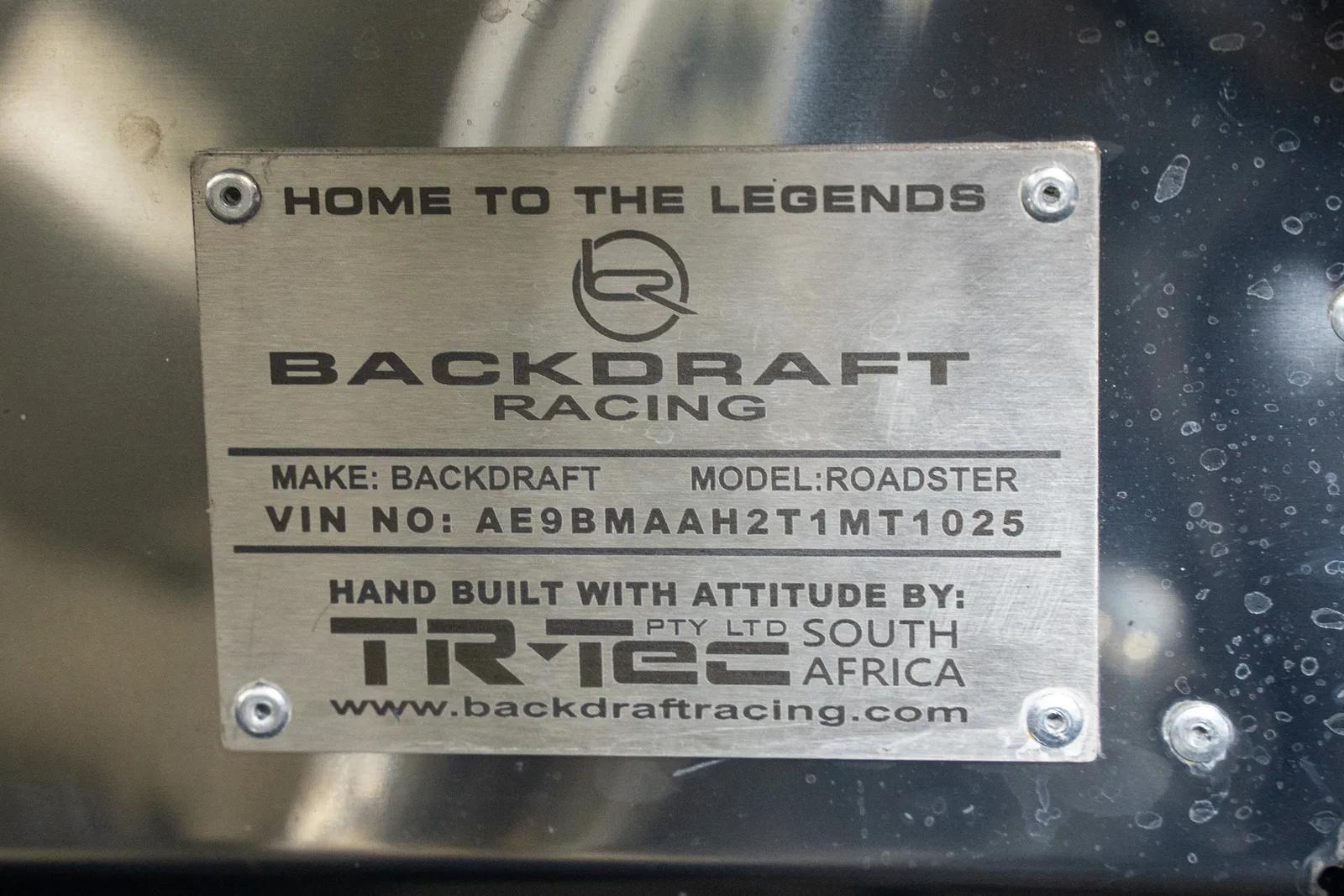 1965 Backdraft Racing Cobra Replica