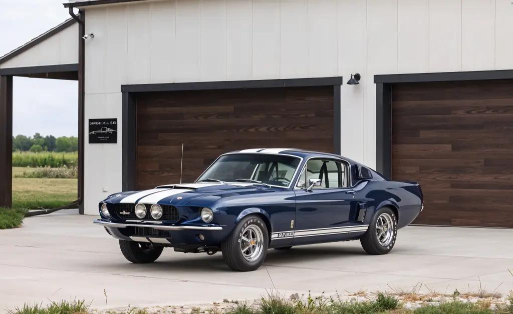 1967 Blue Shelby GT500