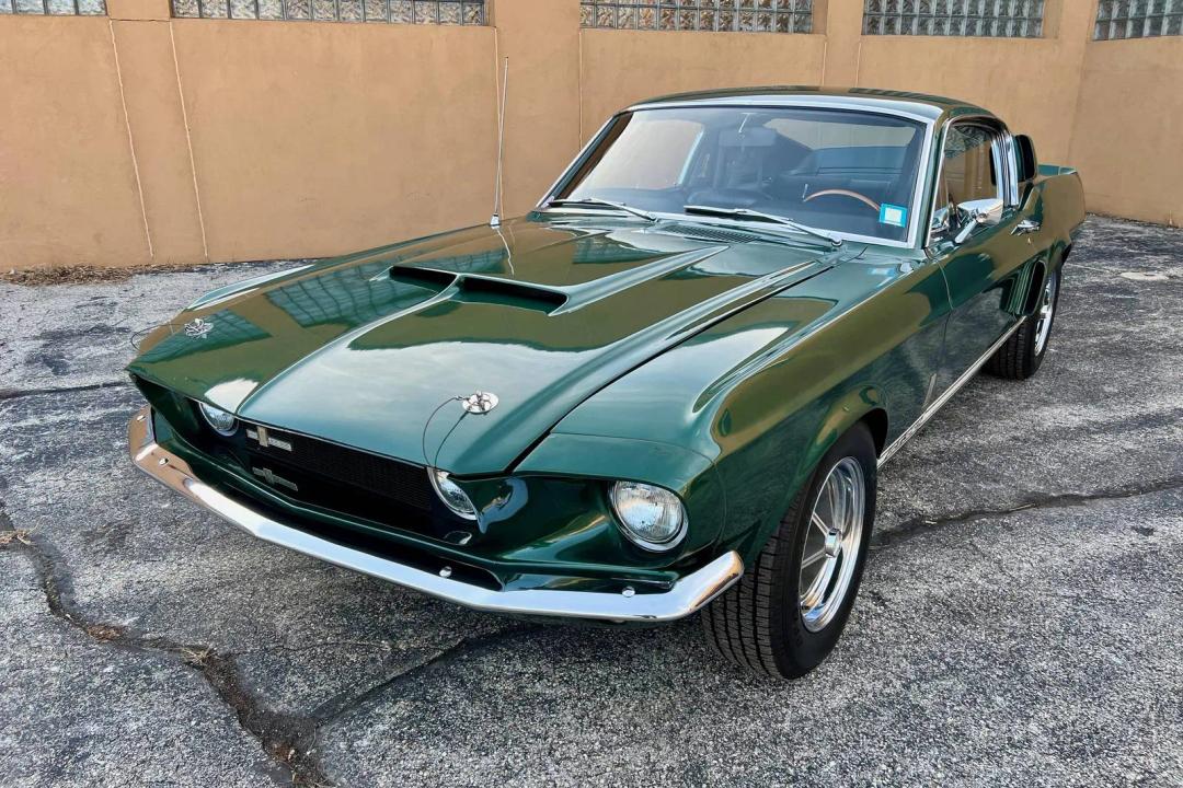 1967 Shelby GT350 in Dark Moss Green