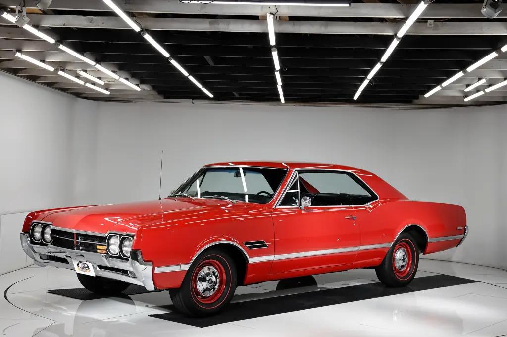1966 Red Oldsmobile 442 W-30