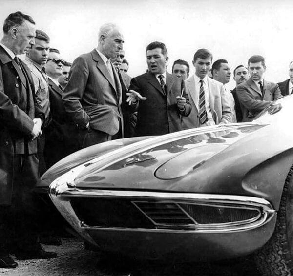 Lamborghini 350 GTV at the 1963 Turin Auto Show